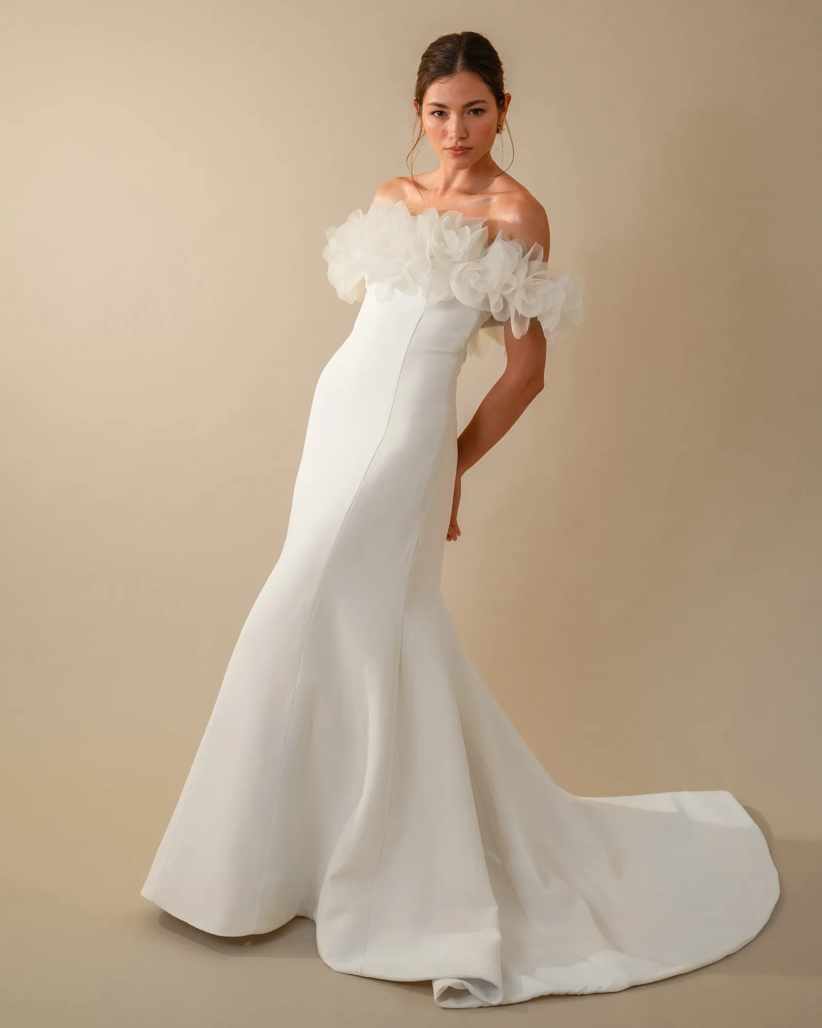 Vestido Estefânia visto de lado